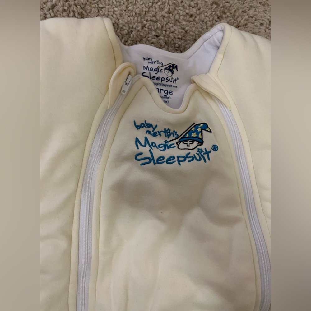 Magic Merlin Cream Sleep Suit